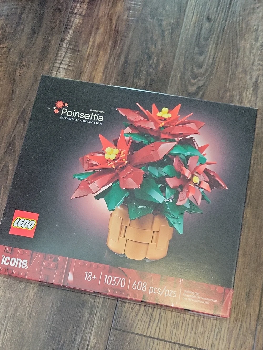 LEGO Poinsettia Plant
